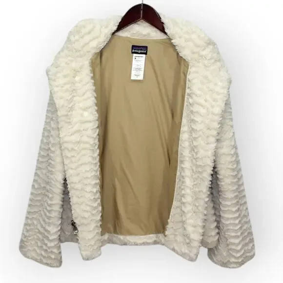 Patagonia Women's Pelage Jacket Small Pearl 28230 Apres EVEN SOFTER THAN FLEECE! - Picture 16 of 16